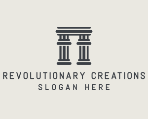 Column Law Firm logo design