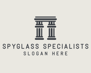 Column Law Firm logo design