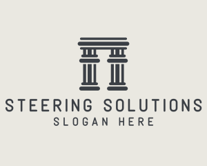 Column Law Firm logo design