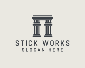 Column Law Firm logo design