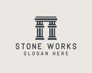 Column Law Firm logo design