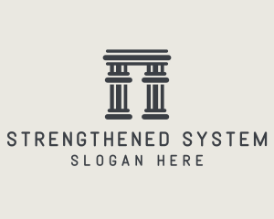 Column Law Firm logo design