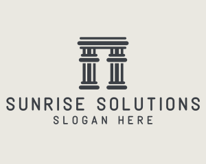 Column Law Firm logo design