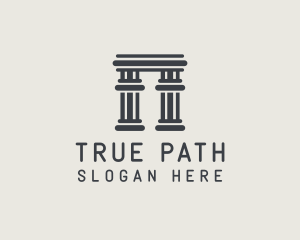 Column Law Firm logo design