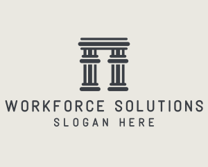 Column Law Firm logo design