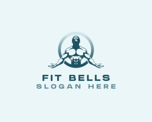 Strong Fitness Man logo design