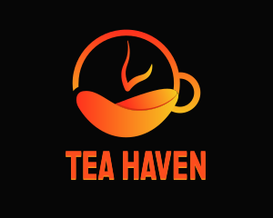 Hot Tea Clock logo