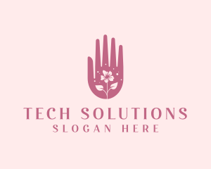 Flower Hand Wellness logo