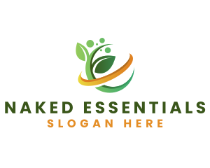 Natural Leaf Herbal logo design