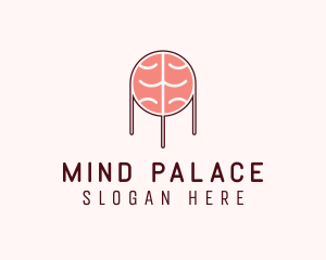 Brain Mental Health  logo design