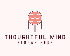 Brain Mental Health  logo design