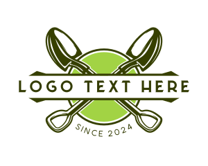 Gardening Landscape Shovel  logo