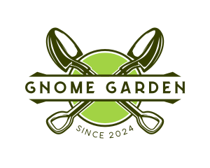 Gardening Landscape Shovel  logo design