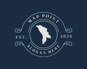 Moldova Geography Map logo