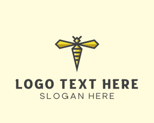 Geometric Honey Bee  logo