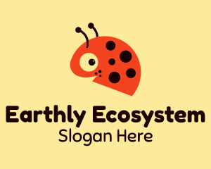 Ladybug Garden Insect  logo