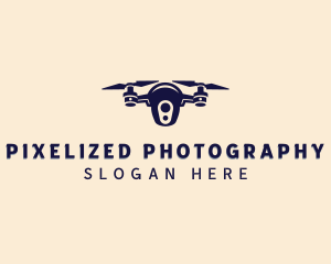 Photography Drone Lens logo design