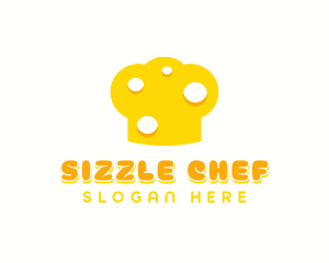 Cheese Chef Toque logo design