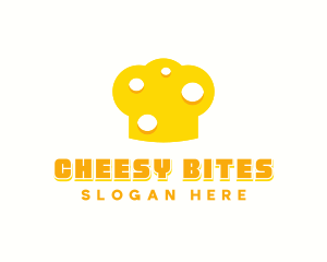 Deli Cheese Chef Toque logo design