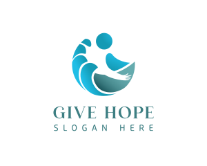 Human Volunteer Organization logo design