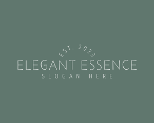 Minimalist Elegant Business logo design