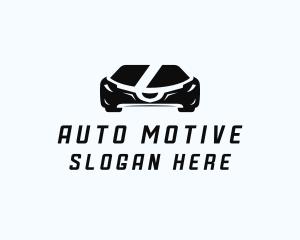 Supercar Racing Vehicle logo design