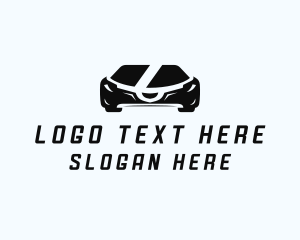 Vehicle - Supercar Racing Vehicle logo design