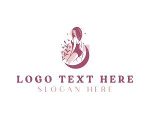 Floral Sexy Woman logo