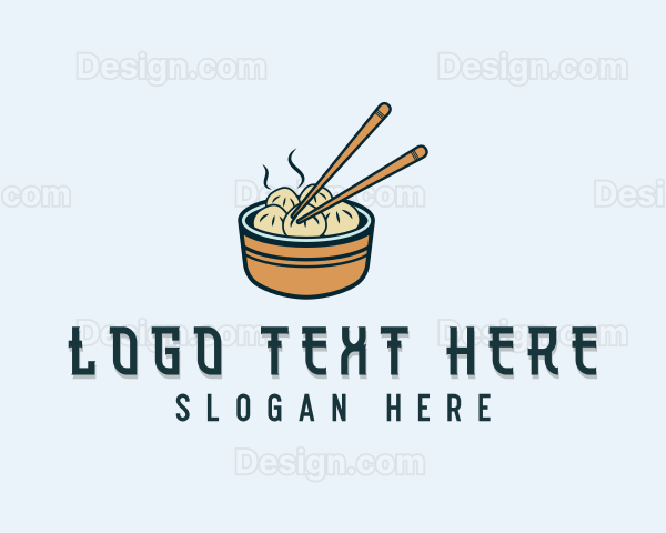 Culinary Dimsum Cooking Logo