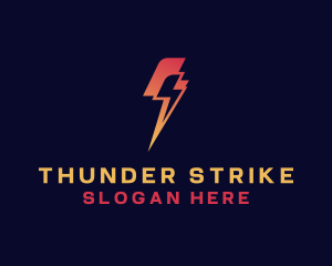 Thunder Energy Drink logo design