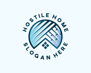 Home Roofing Contractor logo design