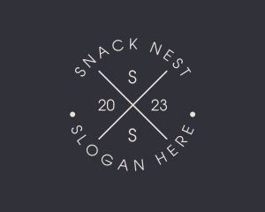 Simple Hipster Business logo design