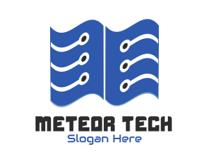 Blue Tech Modules logo design