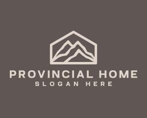 Outdoor Mountain Camp logo design