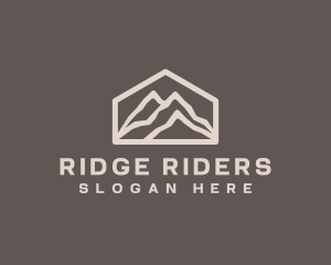 Outdoor Mountain Camp logo design