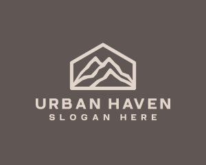 Outdoor Mountain Camp logo design