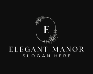 Floral Elegant Event logo design