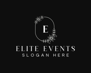 Floral Elegant Event logo design