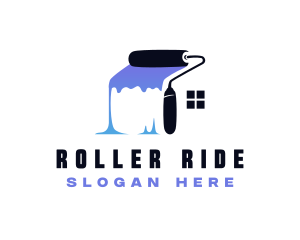 House Paint Roller logo