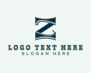 Retro Firm Letter Z logo