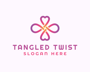 Heart Knot Loop Startup logo