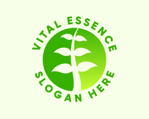 Organic Vegetarian Farming Logo