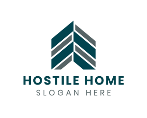 Home Roofing Renovation logo design