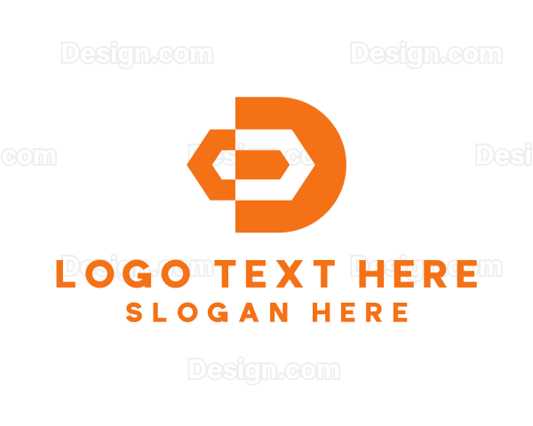 Modern Creative Letter D Logo