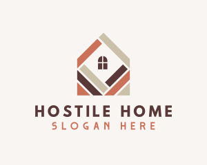 Home Tile Flooring logo design