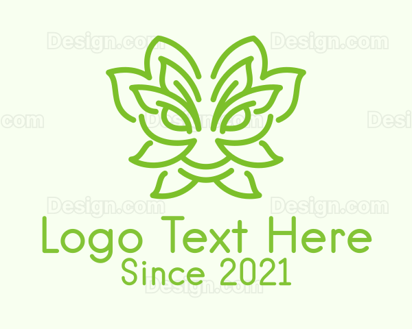 Green Leaf Dragon Logo