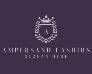 Fashion Boutique Royal Shield logo design