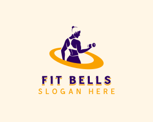 Weightlifter Fitness Gym logo design