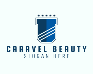 Bulwark Shield Crest logo design