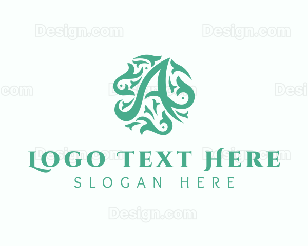 Wedding Decoration Letter A Logo